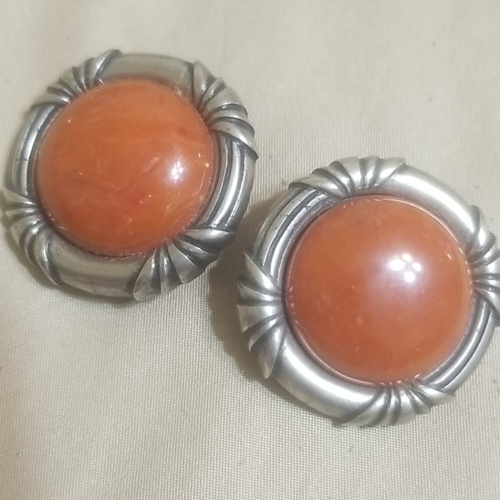 🐞Vintage clip-on earrings [🦋]